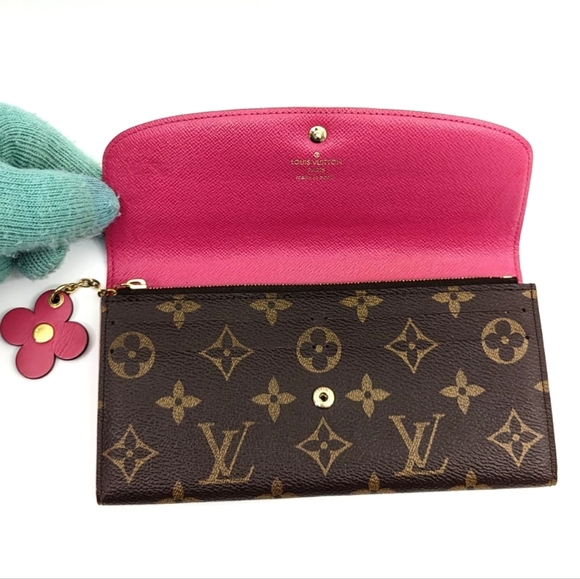 ✨️💎Authentic Louis Vuitton Emilie Flower monogram long wallet - Picture 5 of 14